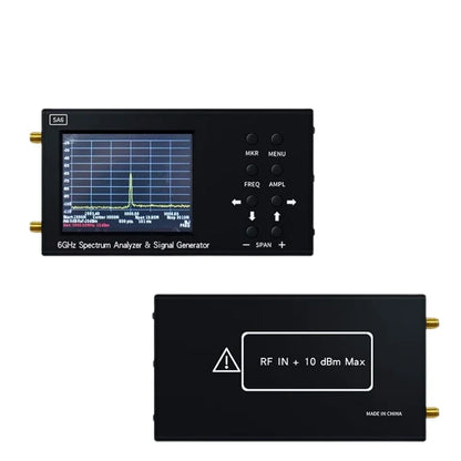 Spectrum Analyzer – Signaalmeter – Frequentiemeter – Radiospectrum Scanner – Tracking Generator – Compact 3.2 Inch Touchscreen – Frequentiebereik 35-6200MHz