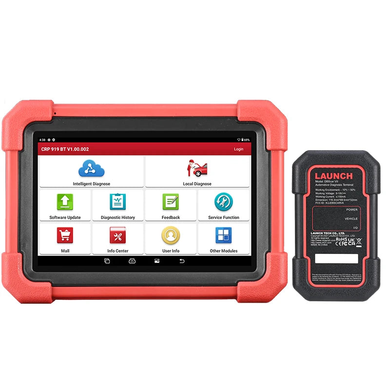 OBD2 Scanner – Autodiagnose Tool – Foutcode Lezer – Auto Scanner – Diagnosetool – 5 Inch Touchscreen – Gratis Wifi Updates - QUORE