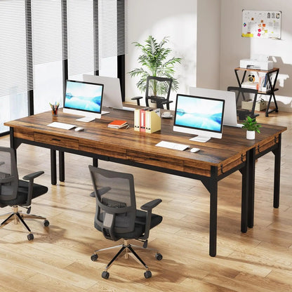 Bureau – Werkplek – Schrijftafel – Computertafel – Studieplek – Ruim Werkblad 160x70 cm – Stevig En Duurzaam Ontwerp