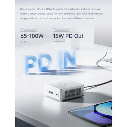 Mini PC – Mini Desktop – Kleine PC – Compacte Computer – Werkplek PC – AMD Ryzen 5 7545U – 16GB DDR5 RAM