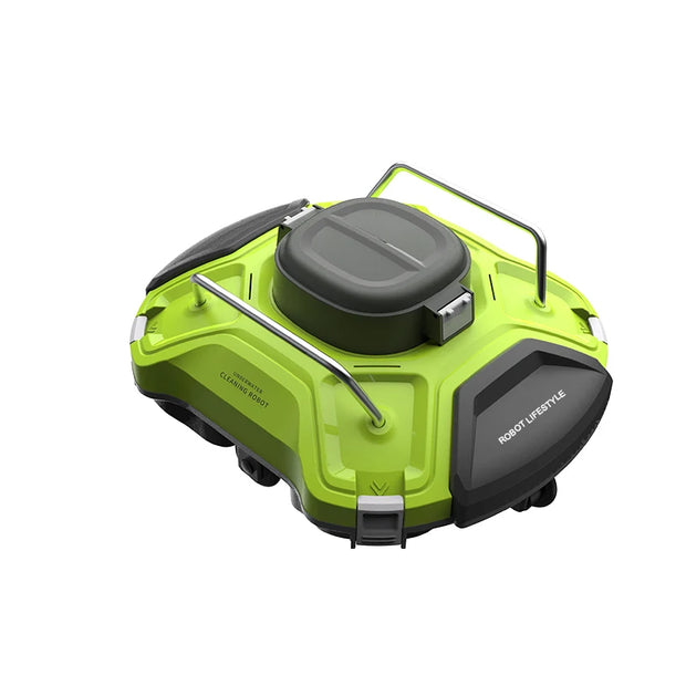 Robotstofzuiger Zwembad - Zwembad robot  - Draadloos Zwembad stofzuiger -  zwembadrobot draadloos - 5000Mah - 3.5 KG - Groen