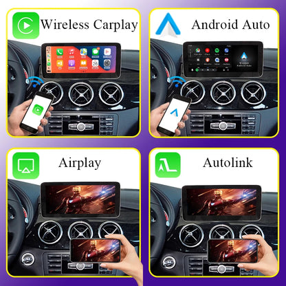 Multimedia Touchscreen Auto Radio – Draadloos CarPlay – Android Auto – 10,25 Inch Scherm – Stuurbediening – Hoge Resolutie – Linux OS