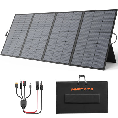 Draagbaar Zonnepaneel – Opvouwbaar Paneel – Zonne-energie – Camping Zonnepaneel – 400W Vermogen – Waterdicht IP67