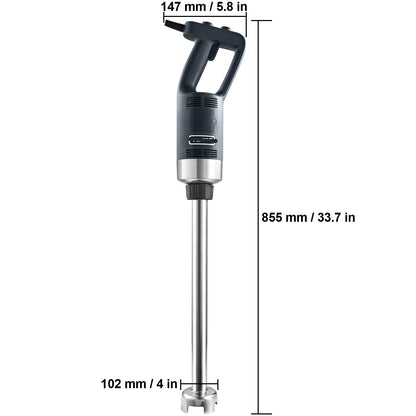 Staafmixer - Staafmixer set - Handmixer - Krachtige Staafmixer - Voor Soep, Babyvoeding & Meer - Mixer - 750W - 20 inch RVS Staaf