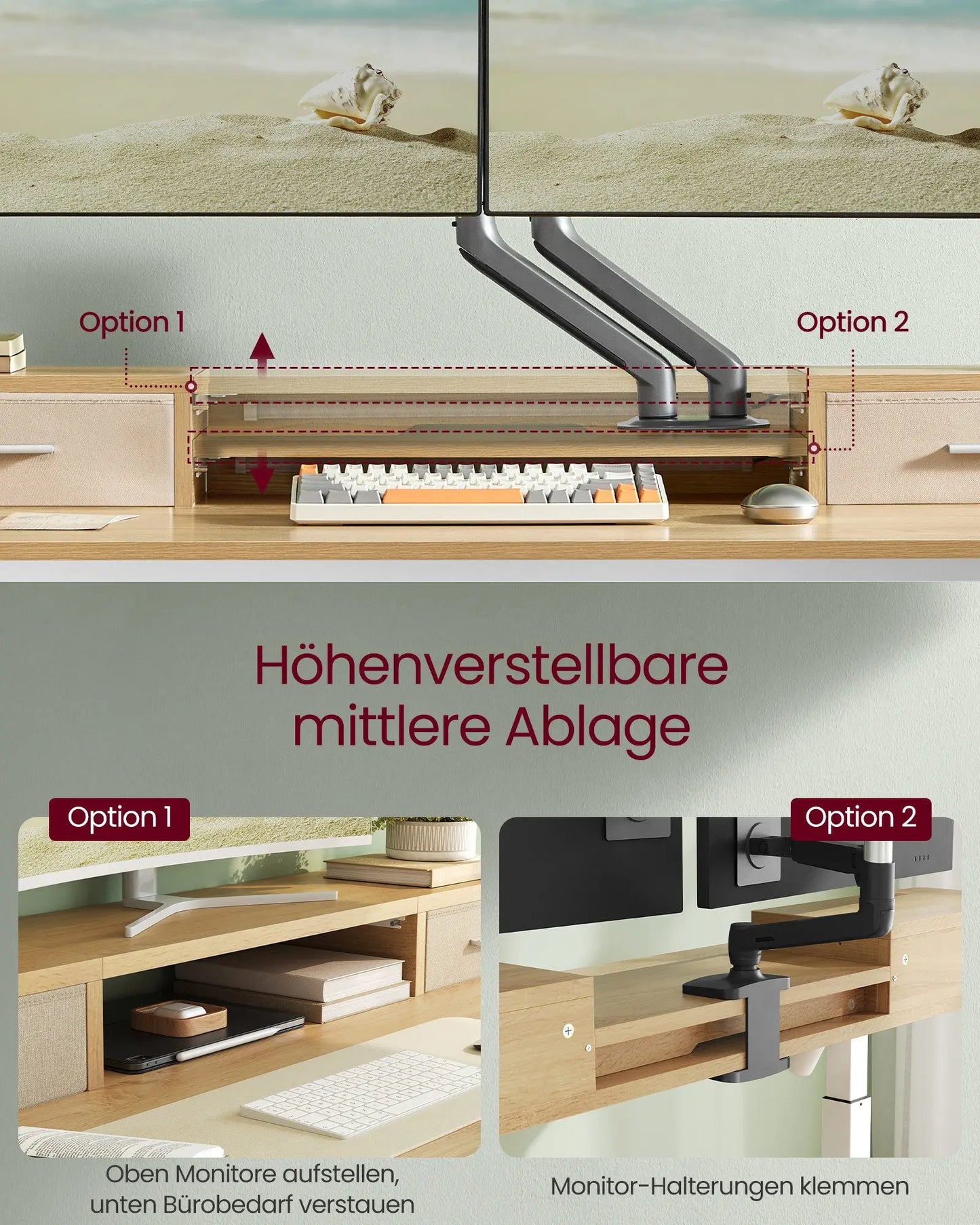 Elektrisch Sta-bureau - Hefbureau - Hoektafel - Monitorstandaard - Verstelbaar - met USB-oplaadpoort - voor Thuiskantoor - 50dB - 60 x 140 x 72-120 cm - Wit