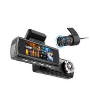 4K Dashcam met GPS, WiFi & 24u Parkeermodus – Voor- en Achtercamera – Sony Sensor – Nachtzicht – Loop Recording – Zwart