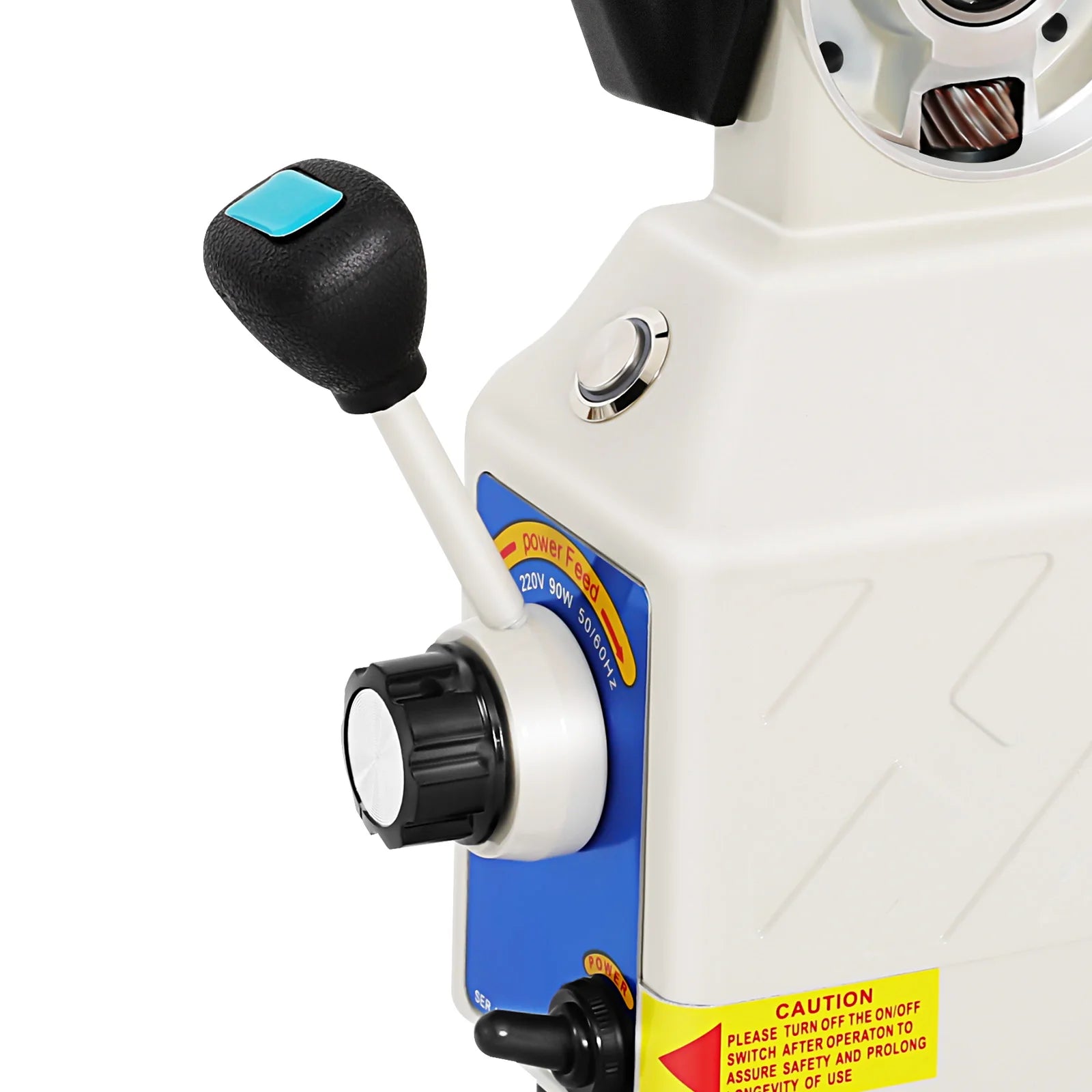 Freesmachine Aandrijving – Power Feed – Krachtvoer – Snelheidsregelaar – Motor 95W – Variabele Snelheid – Hoog Koppel - QUORE