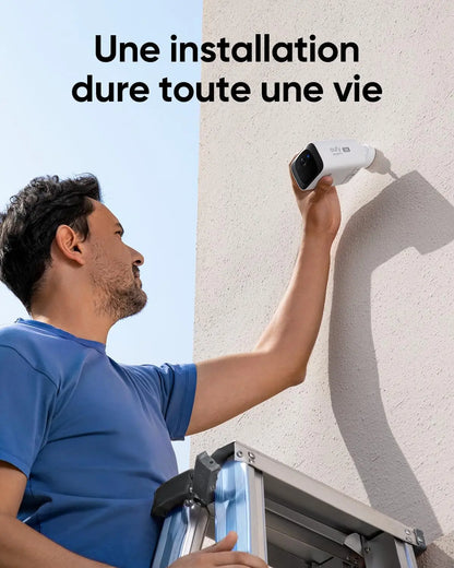 Draadloze Beveiligingscamera – Outdoor Camera – Solar Camera – Wifi Camera – IP67 Waterdicht – 4MP Resolutie – AI Gezichtsherkenning - QUORE
