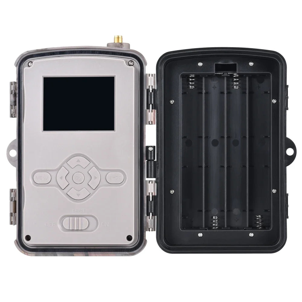 Wildcamera – Trailcamera – Jachtcamera – Wildlife Camera – Buitencamera – 36MP Foto’s – 4K Video Met Nachtzicht