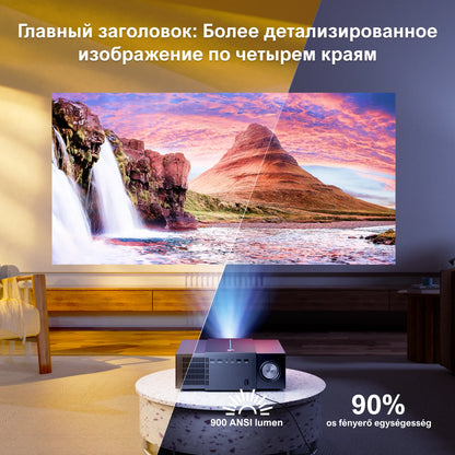 Beamer – Mini Beamer – Projector – Thuisbioscoop projector – Full HD Beamer – 1080p Resolutie – 30W Ingebouwde Speakers