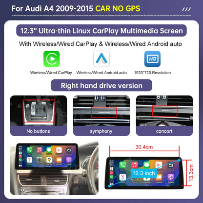 Autoradio – Multimedia Speler – Navigatiesysteem – Car Audio – Auto Stereo – 10,25 Inch Touchscreen – Android 14 Besturingssysteem