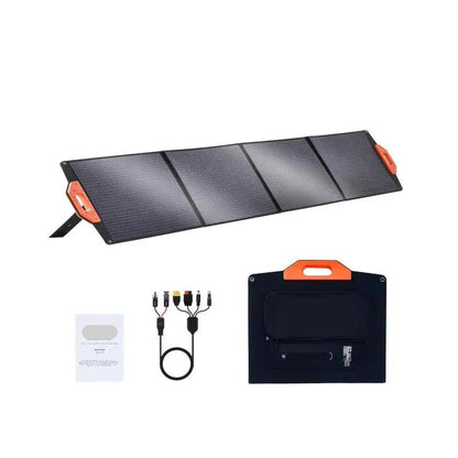 Zonnepanelen - Monokristallijne Zonnepaneel Kit - Zonne Energie - Opvouwbaar - 120W - Waterdicht en Draagbaar - voor Powerstations, Camping & Outdoor