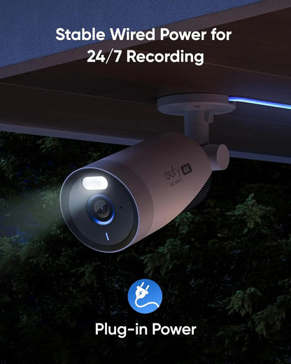 Beveiligingscamera – Bewakingscamera – Video Camera – CCTV Camera – Surveillance Camera – 8MP 4K Ultra-HD – Kleurennachtzicht & Gezichtsherkenning