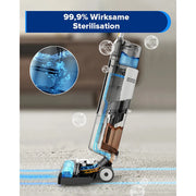 Cordless Stick Vacuum Cleaner - Stick Vacuum Cleaner - Vacuum Cleaner - Cordless Stick Vacuum Cleaner - Powerful Suction - 150W - 220V - 2600mAh - 80dB - White/Black