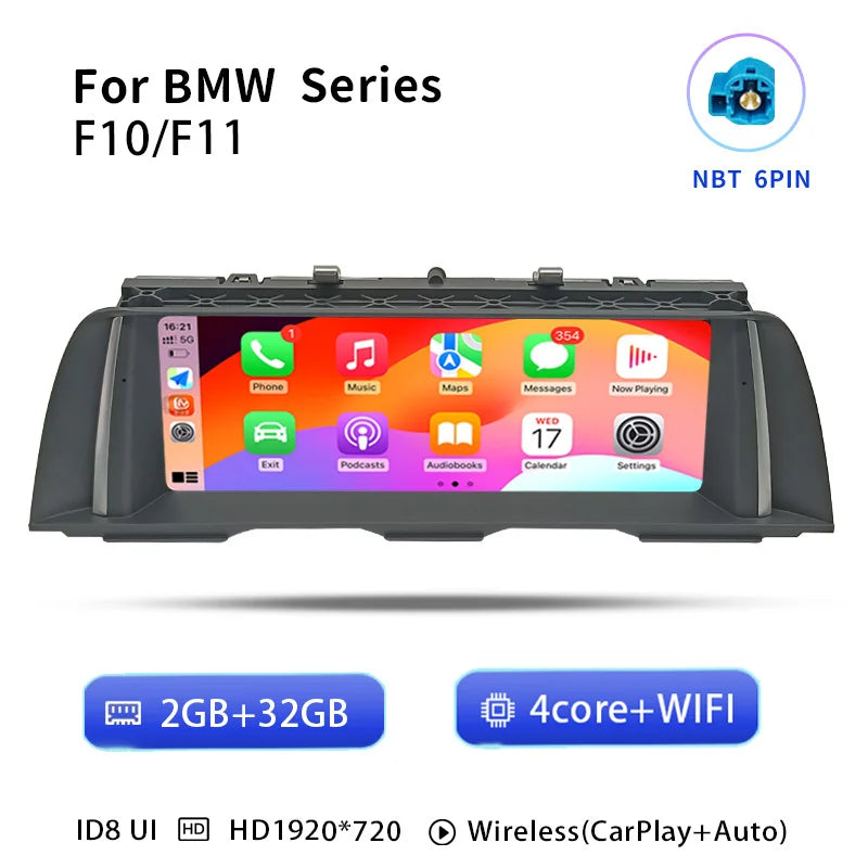 Autoradio – 2-DIN Multimedia Systeem – Android 14 Navigatie – GPS Touchscreen – 10,25 Inch Scherm – 8-Core Processor – 128 GB Opslag