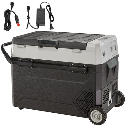 Draagbare Koelkast – Mobiele Koeler – Mini Koelkast – Auto Koelkast – 38 Liter Capaciteit – Twee Koelzones