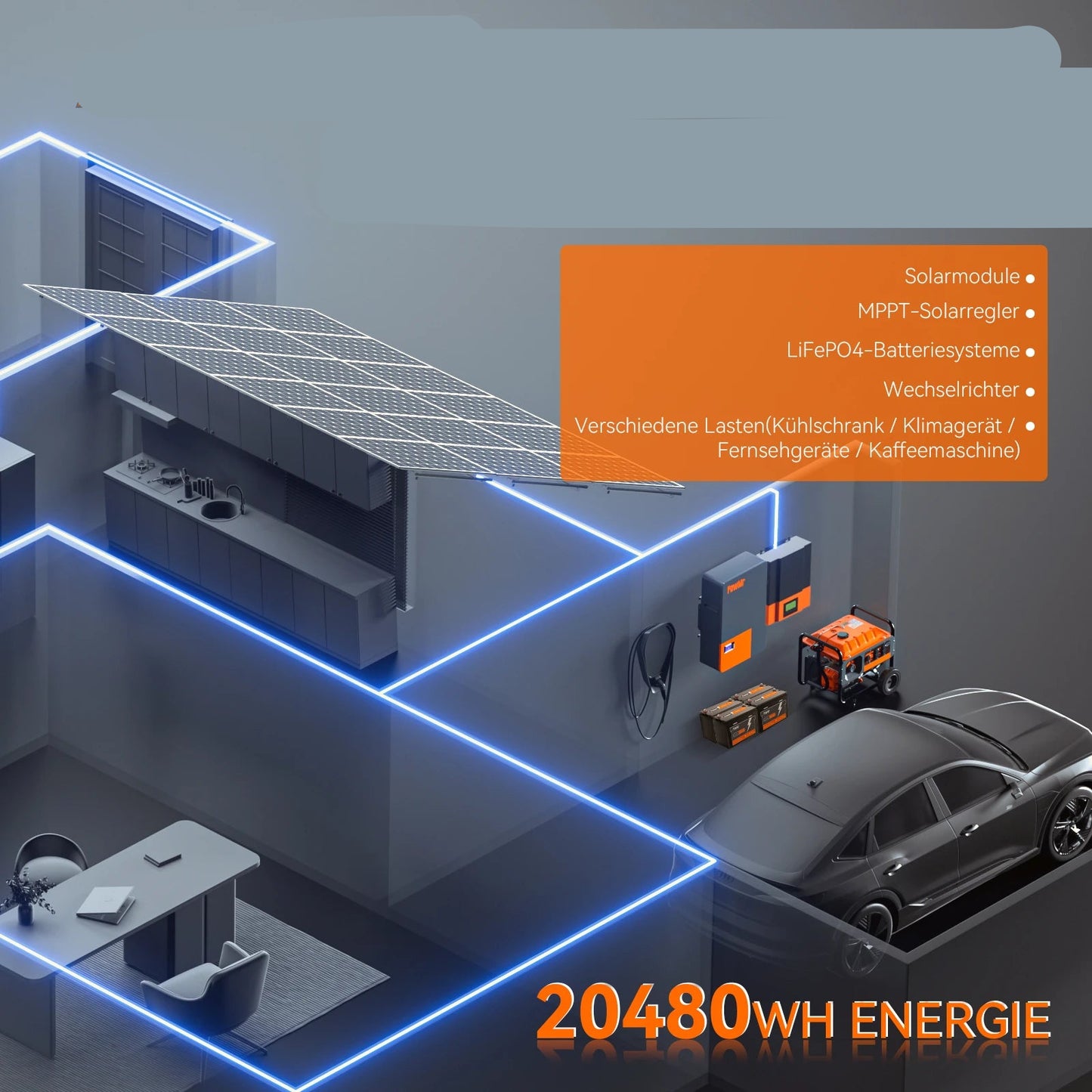 12V 100Ah LiFePO4 Accu – Lithium Accu – Loodaccu Vervanger – Zonnepaneel Accu – Camper Accu – 6000 Cycli – BMS Veiligheid