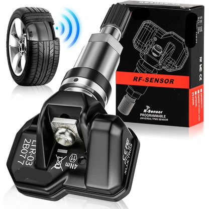 2-in-1 RF TPMS Sensor – Bandenspanningsensor – Druksensor – Automatische Controle – Dual Frequency – Hoge Nauwkeurigheid – Lange Levensduur