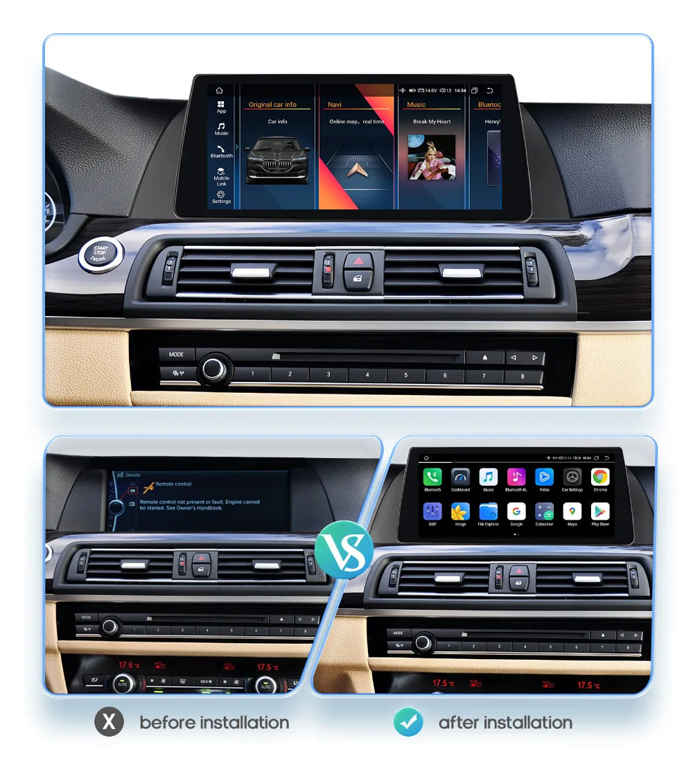 Android Car Radio Player – Auto Multimediaspeler – Navigatiesysteem – Touchscreen Radio – Draadloze Connectiviteit – 10,25 Inch Scherm – Android 13 Systeem