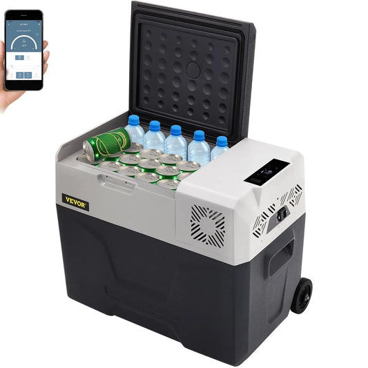 Autokoelkast – Draagbare Koelbox – Mini Koelkast – Reis Koeler – 30 Liter – Compressor Koeling – Laag Energieverbruik