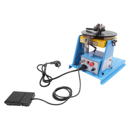 Werkstuk Positioneerder – Laspositioneerder – Metaalpositioneerder – Kantelbare Positioneerder – Met Voetpedaal – 20W Motor – Verstelbare Klem 2-58 Mm