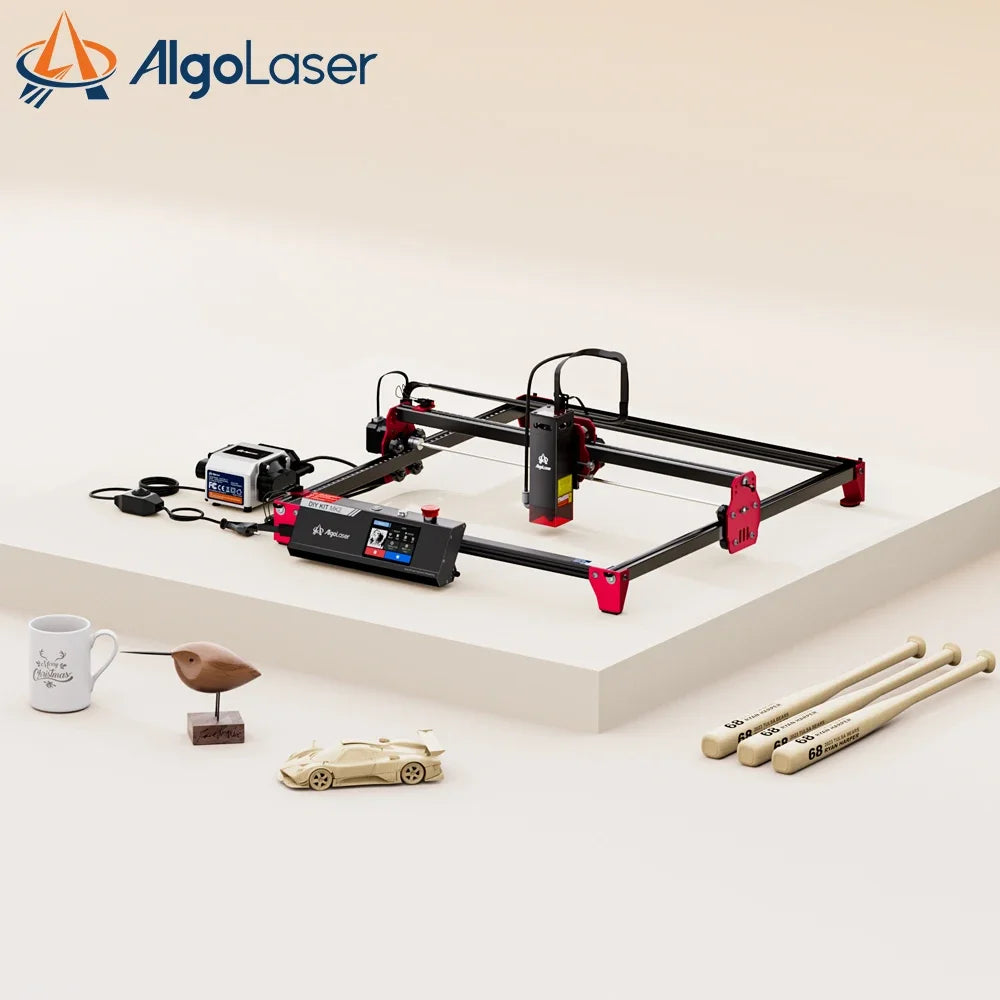 AlgoLaser DlY KIT MK2 10W Laser Engraver Handwriting Smart High Speed Laser Engraving Machine Holiday Handmade Tool Wood Metal - QUORE