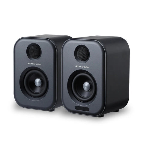 Aiyima - S400 - Luidspreker - Luidsprekerkabels - Speaker - Speakers voor PC - 80W - 45Hz-20KHz - 4-8 Ohm - Zwart