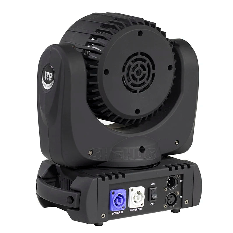 LED Moving Head Licht – RGBW Dj Licht – Podiumverlichting – Discolicht – Feestverlichting – EU Plug – 144W Krachtig Vermogen – Nauwkeurige DMX512 Besturing