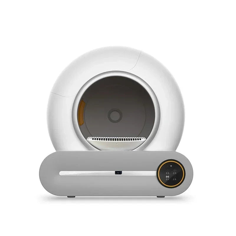 Automatische Kattenbak - Slimme Kattenbak -Zelfreinigende Kattenbak - met APP-bediening - 65L - Extra Grote - Zelfreinigend - Huisdierentoilet - voor Katten