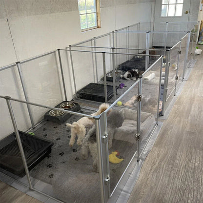 6-Panelen Speelbox – Babyren – Speelhoek – Veiligheidsbox – Kinderspeelruimte – Ruim Formaat – Waterdichte Ondermat