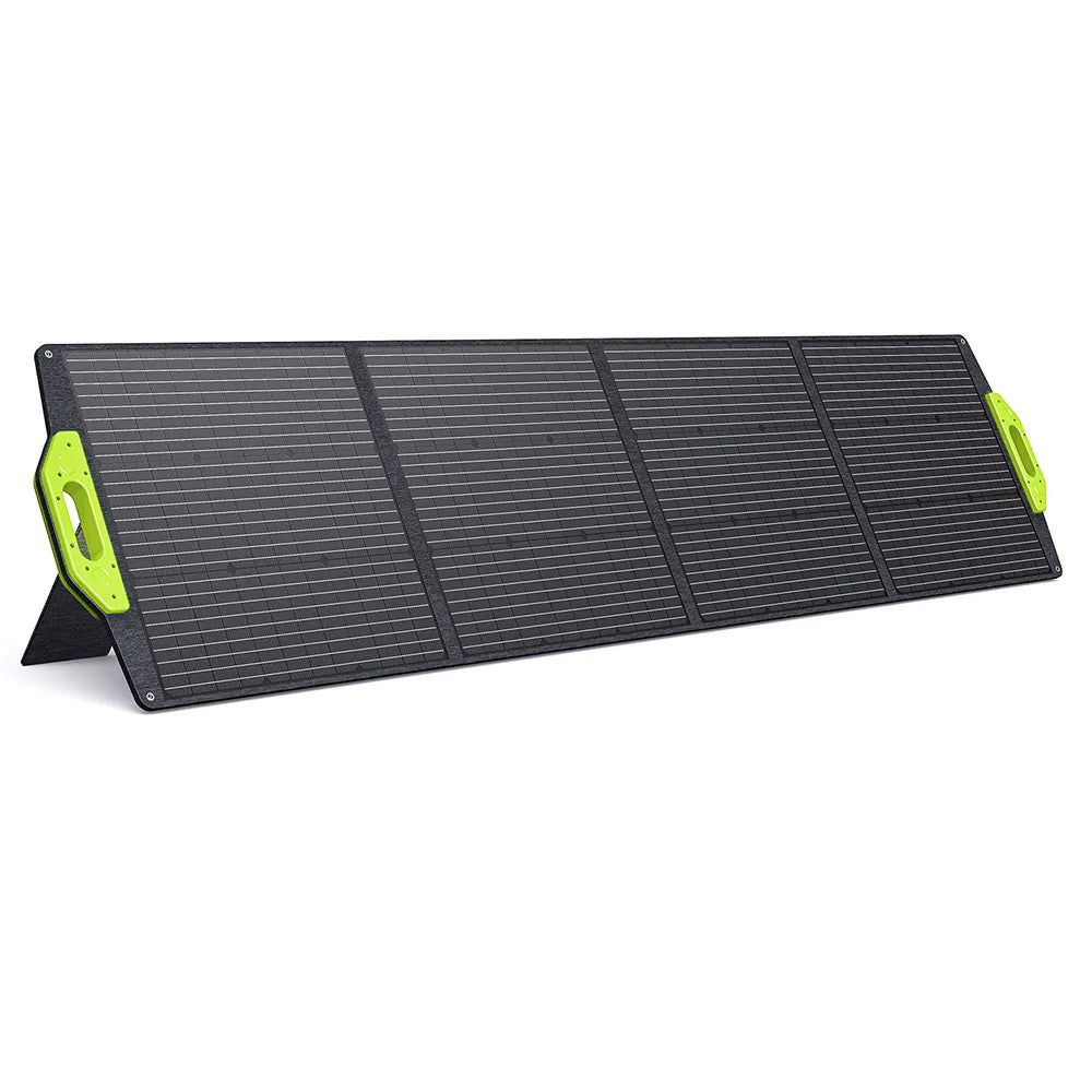 Zonnepaneel - Sun Power -  Zonneenergie - 200W - 23.4% Hoge Efficiëntie Zonnepaneelen -  ETFE Coating – Verstelbare Standaard – Geschikt voor Thuis, RV & Kamperen