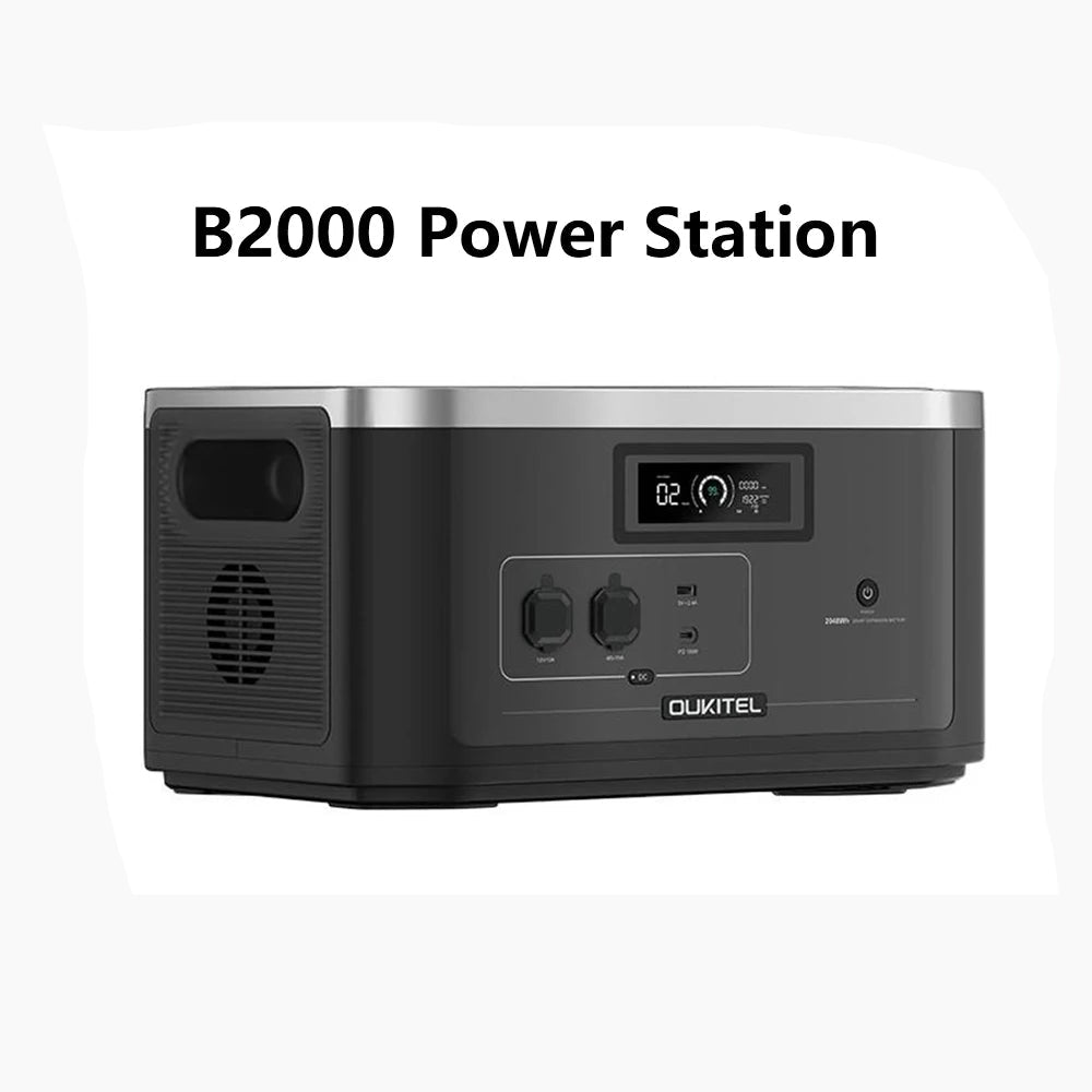 LiFePO4 Powerbank – Batterijpack – Draagbare Accu – Energieopslag – Mobiele Stroomvoorziening – 2048Wh Capaciteit – 3500+ Levenscycli