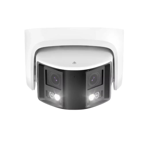 Beveiligingscamerasysteem - 8MP Camera - 2.8MM - Openlucht - CMOS - Bewakingscamera - AI-menselijke detectie -  Beveiligingscamera - 1 stuk - Wit - QUORE
