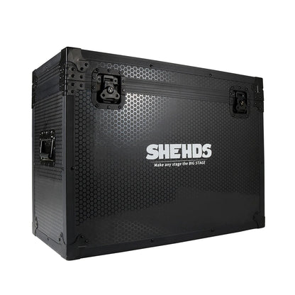 19x15W Beam & Wash Lichtunit – Podiumverlichting – DJ Verlichting – Feestverlichting – Evenementenlamp – DMX-compatibel – Robuuste Flight Case