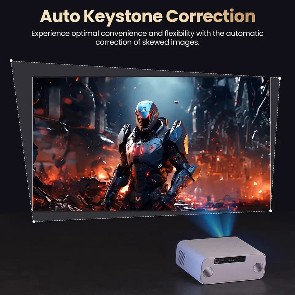 Projector – Beamer – Draagbare Projector – Full Hd Projector – 1000 ANSI Lumen – Automatisch Scherpstellen
