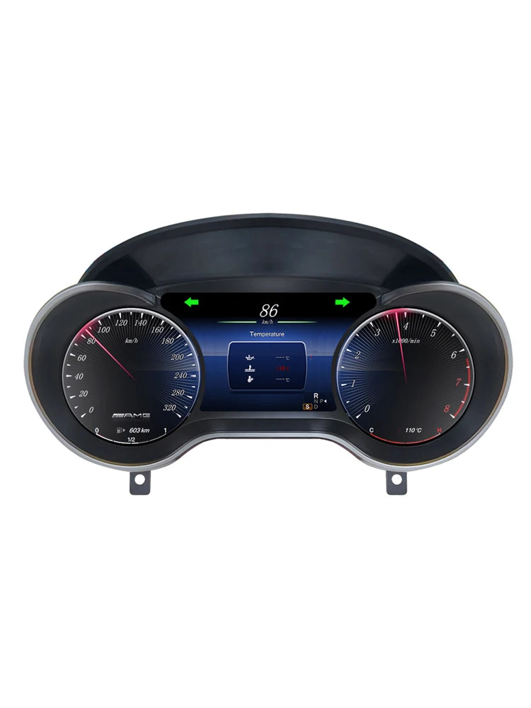 Digitaal Dashboard – LCD Display – Instrumentenpaneel – Cluster – Cockpit – 12,3 Inch IPS Scherm – HD Resolutie 1920x720 Pixels