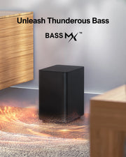 ULTIMEA Soundbar (P61155) - Bluetooth Speaker - Soundbars voor TV - Touch- & Afstandsbediening - Zwart - QUORE