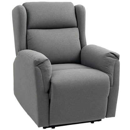 Relaxfauteuil – Relaxstoel – Zitzak – Fauteuil – Verstelbare Rugleuning Tot 160° – Voetensteun Bedienbaar Met Hiel