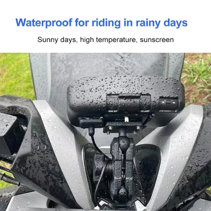 5 Inch Portable GPS Navigation Motorcycle Waterproof Carplay Display Motorcycle Wireless Android Auto IPX7 GPS Screen Apple