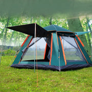 Tent - Strandtent - Kampeertent - Ultralichte Kampeertunnel Tent - Outdoor Zelfrijdende Reistent - Automatische Snelopenende Tent - Draagbaar - Regenbestendig - Zonlichtbestendige Tent - Voor Vissen Wandelen - 240x240x155cm - Groen