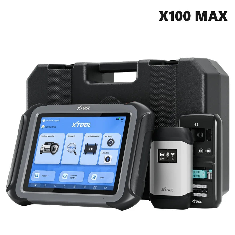Auto Diagnostiek Tool – Sleutelprogrammeerder – ECU Scanner – Immo Programmer – OBD2 Diagnose – Draadloos Wifi – 42+ Onderhoudsdiensten - QUORE
