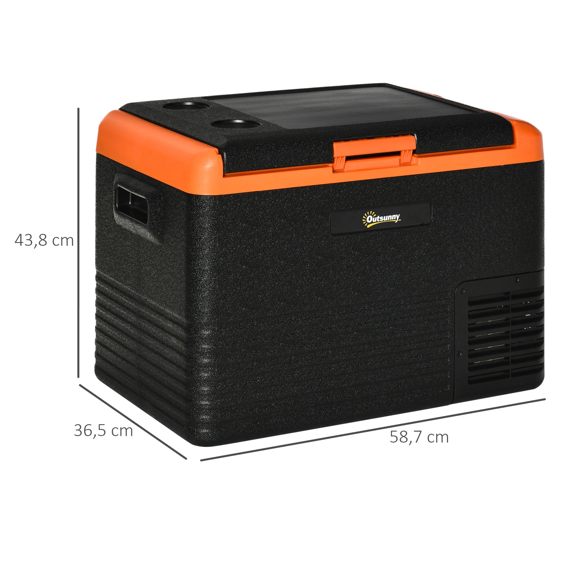 Draagbare Koelkast – Elektrische Koelbox – Mobiele Koelkast – Auto Koelkast – 40 Liter – Compressor Met Vriesfunctie – 12V En 24V Aansluiting - QUORE