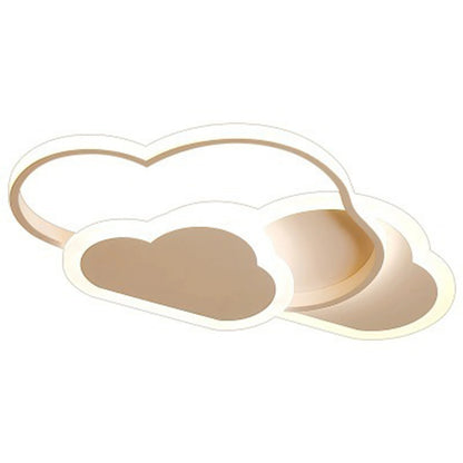 Plafondlamp - Plafonniere - Lamp - Ceiling Light - Creatief Wolk Ontwerp - Witte LED Kinderkamerlamp met 3 Kleuren & Modern Acryl Design