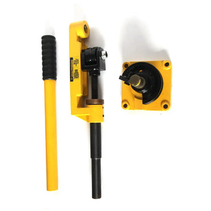 Handmatige Buizenbuiger – Pijpenbuiger – Buisvormer – Bending Machine – Pijpenbuigtool – Voor Buisdiameters 10-25 mm – Robuuste Metalen Constructie – Compleet Met Buigmatrijzen - QUORE