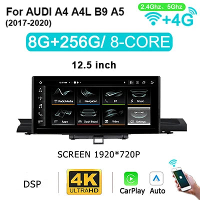 Draadloze CarPlay Autoradio – Multimedia Systeem – Android Radio – Touchscreen Navigatie – BMW 3- & 5-Serie E60-E93 – Groot 10,25-12,3 Inch Scherm – Android 14 Besturingssysteem