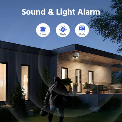 16-kanaals IP Beveiligingsset – Beveiligingscamera Set – CCTV Camera Systeem – Surveillance Cameras – Dome Camera’s – 8MP Ultra Brede Lens – 180° Panoramisch Zicht