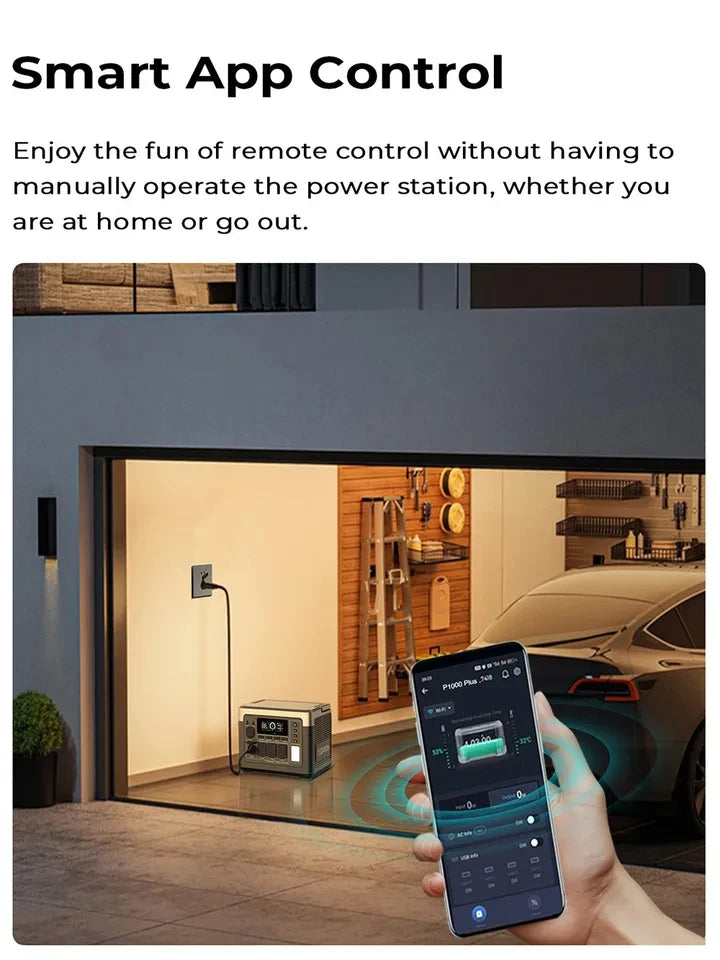 Draagbare Powerstation – Mobiele Accu – Noodstroomvoorziening – Energiebron – 292Wh Capaciteit – 320W Zuivere Sinusgolf AC-uitgang – 100W USB-C Power Delivery