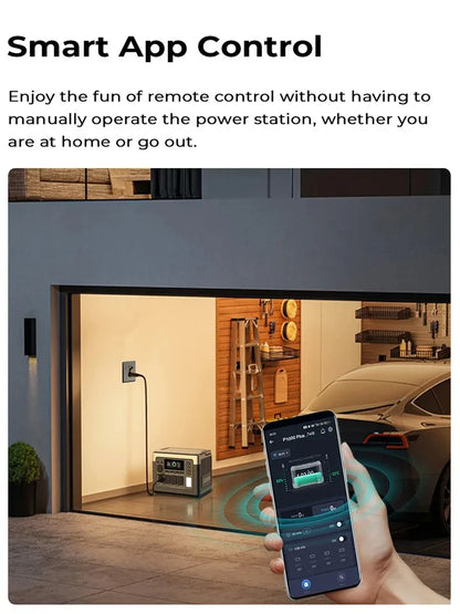 Draagbare Powerstation – Mobiele Accu – Noodstroomvoorziening – Energiebron – 292Wh Capaciteit – 320W Zuivere Sinusgolf AC-uitgang – 100W USB-C Power Delivery