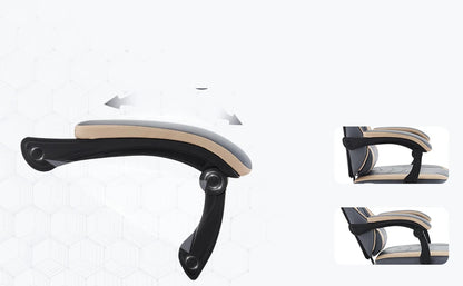 Gaming Stoel - Gamestoel - Bureaustoel - Computerstoel - Ergonomische Gaming Chair -PU Lederen Bureaustoelen met Hoofdsteun & Lendensteun - voor Thuiswerk of Gamen - Zwart - QUORE