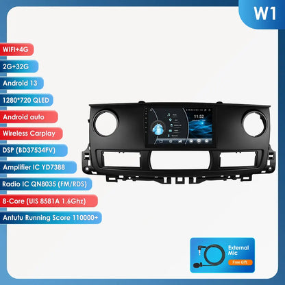 Android Car Radio Multimedia Player for Renault Master 2003 - 2011 Stereo Auto GPS Carplay 2DIN Car Intelligent Navigation WIFI